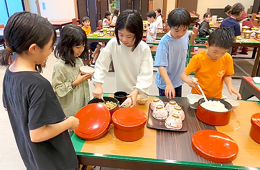 しっかりと食べて暑い日を乗り切ろう！